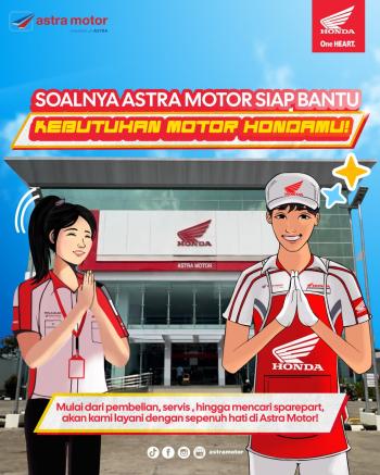 Astra Motor Natar Permudah Masyarakat Temukan Dealer Honda Terdekat